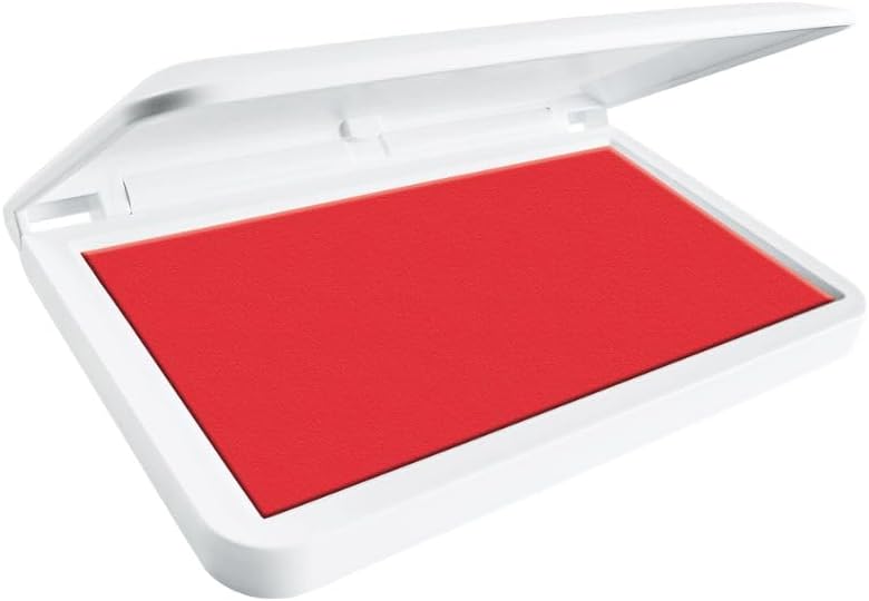 Colop Make Series, Ink Stamp Pads, with Non-Toxic Premium Ink, Water-Based Acid-Free (Brave Red, Make 1-1-15/16" x 3-1/2") - Image 2